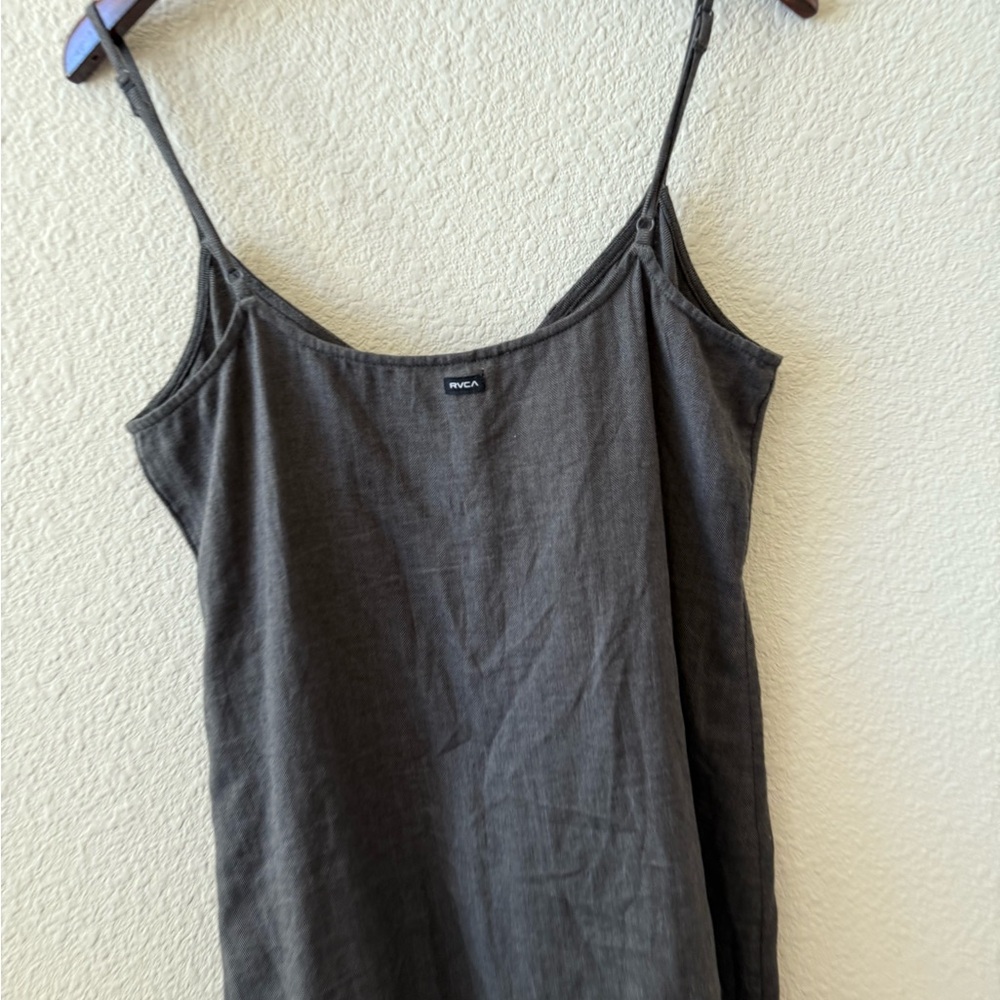 RVCA Women’s Dark Grey slip dress - Picture 7 of 10